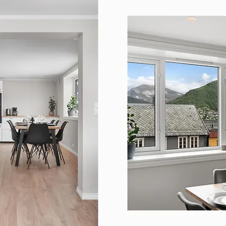 Arctic Homes - Historical Tromso House With View Exterior photo